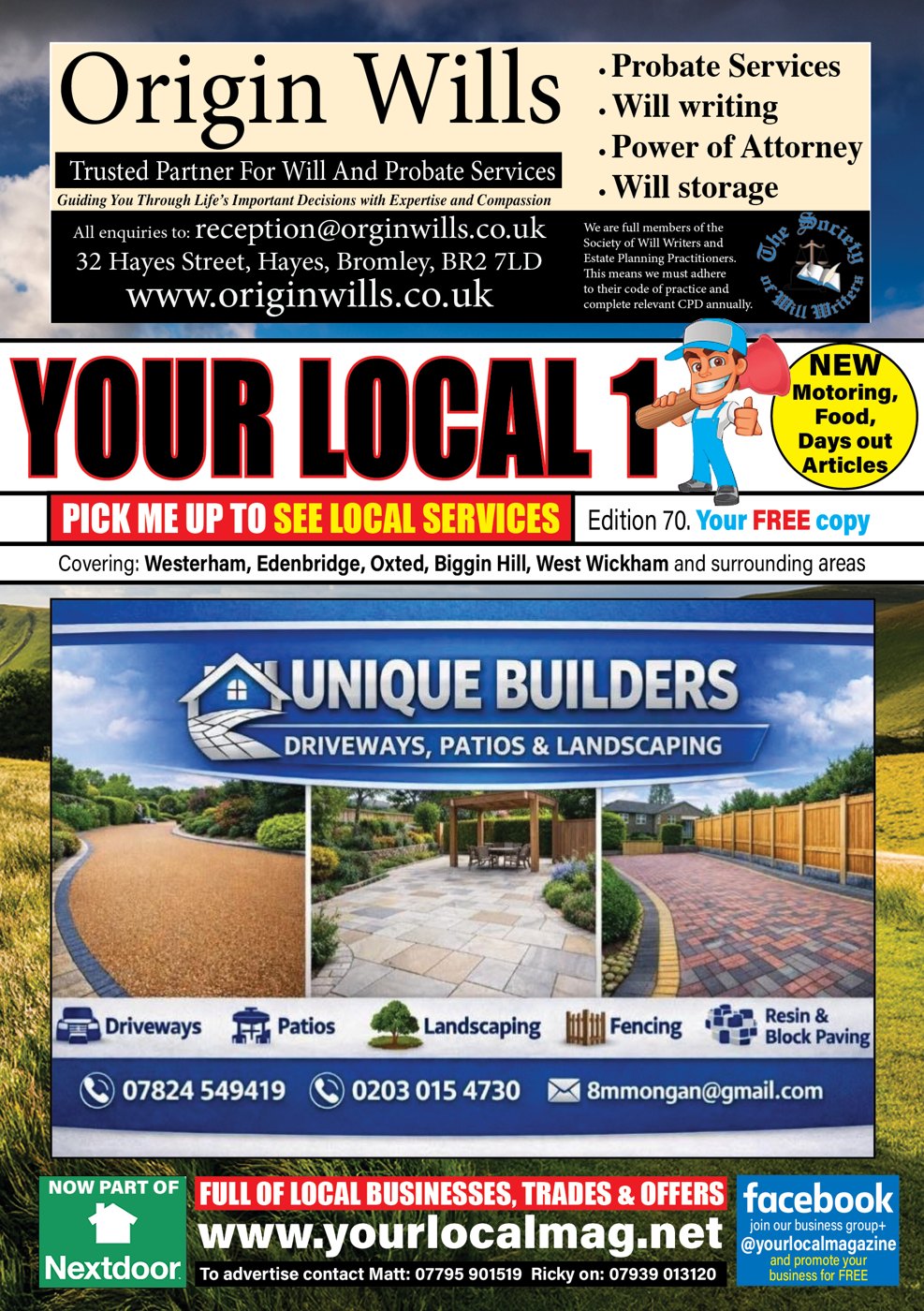 Your Local Magazine 1, edition 70 cover