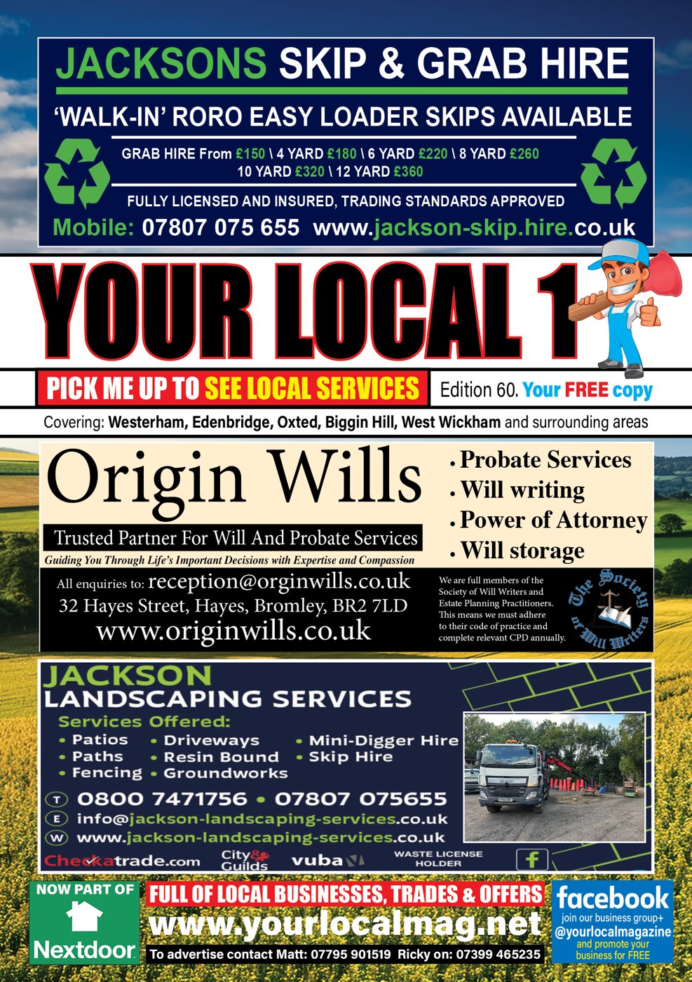 Your Local Magazine 1, edition 60 cover