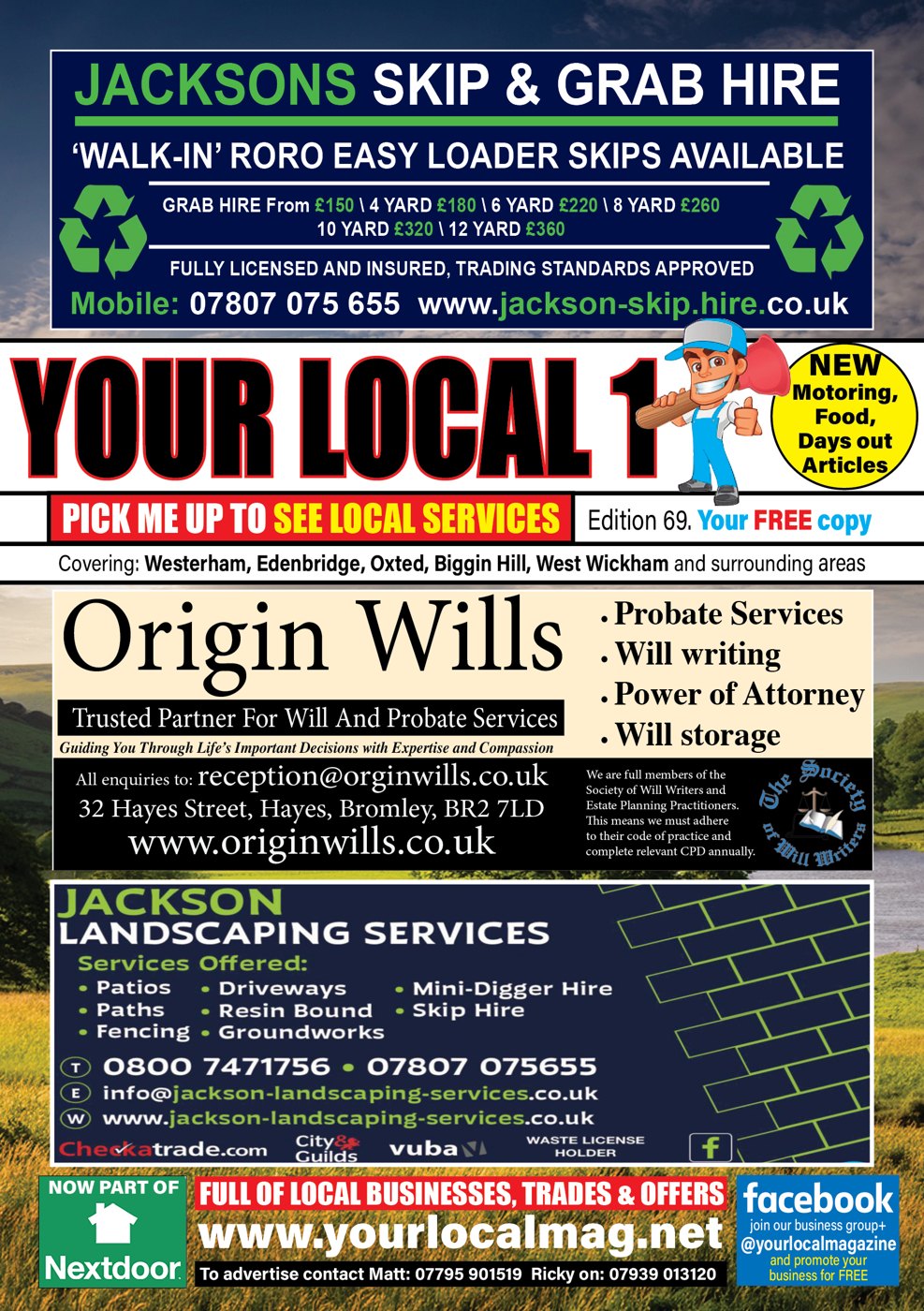 Your Local Magazine 1, edition 69 cover