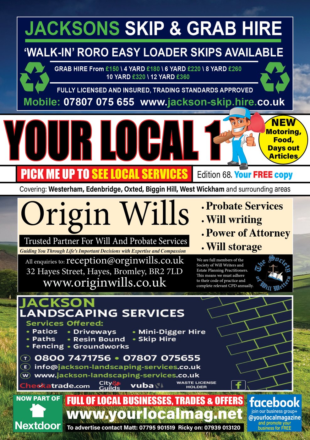 Your Local Magazine 1, edition 68 cover