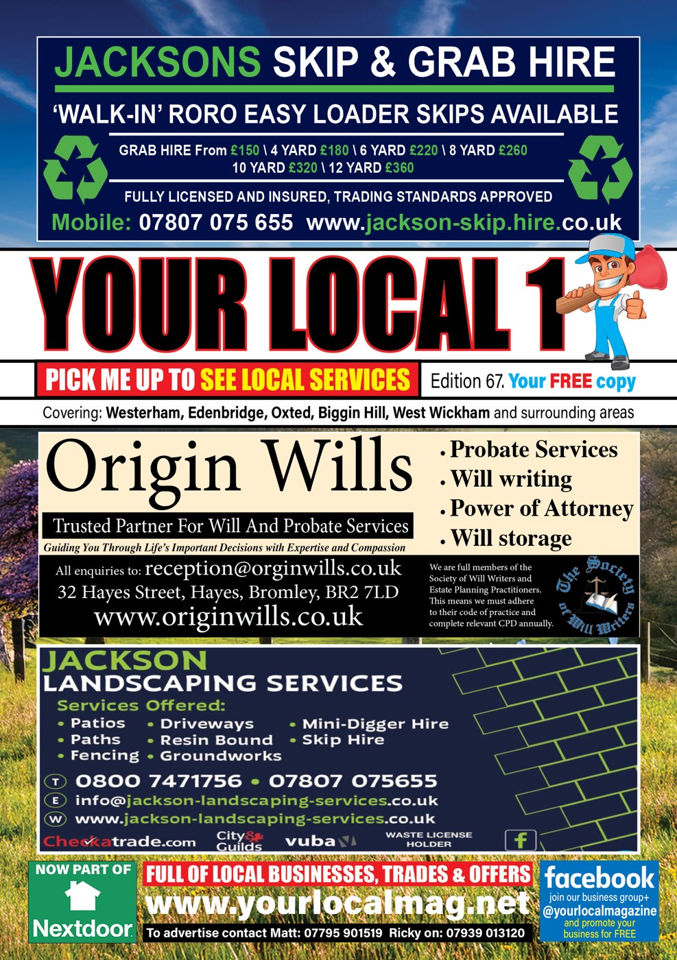 Your Local Magazine 1, edition 67 cover